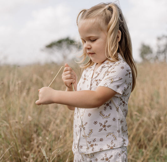 Girl’s Wild Flower Sleep Set