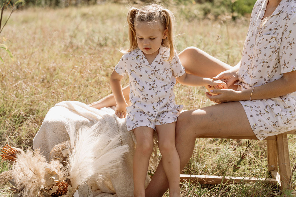 Girl’s Wild Flower Sleep Set