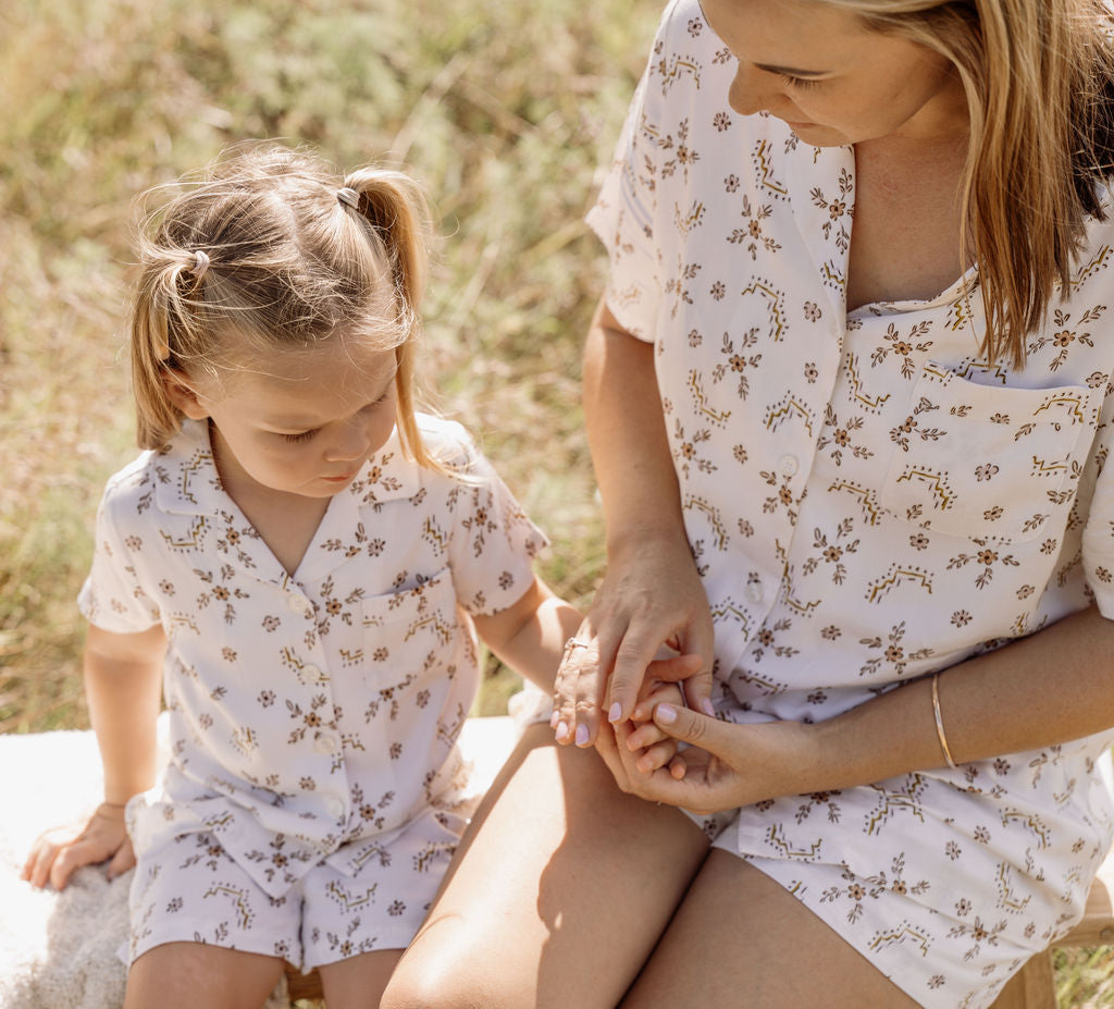 Girl’s Wild Flower Sleep Set